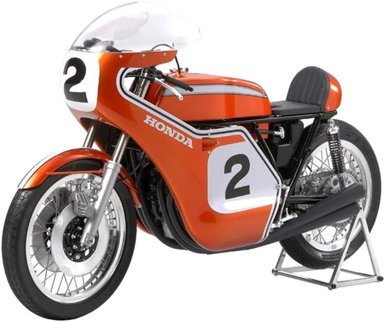 Tamiya 300023210, Honda CB750 racing finished model, 1: 6, Red, White, Blue