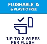 Andrex Ultimate Fresh Washlets 12 Packs Gentle Biodegradable Flushable Wipes view 3