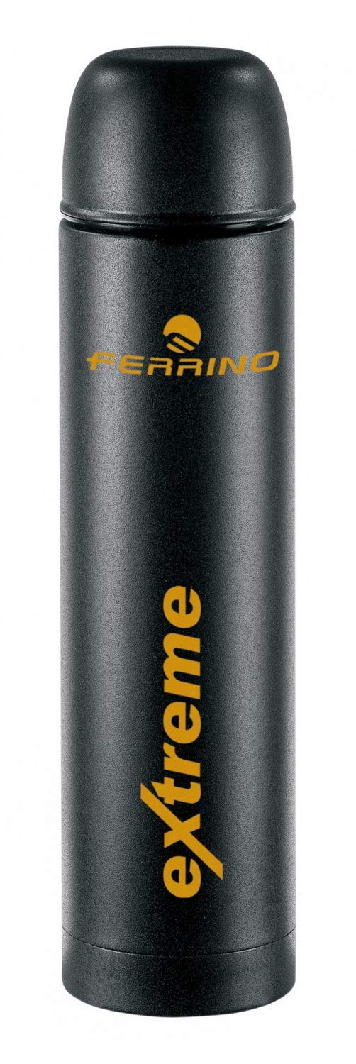 Ferrino Extreme Thermos Water Bottle, Black, 500ml Cycling Flask
