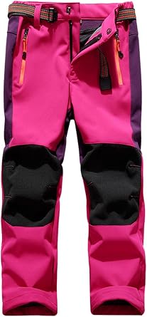 A.O.R Pantalon Impermeable Trekking Niño Softshell Pantalones de Montaña  Deporte al Aire Libre Pantalones de Senderismo Niña Pantalones de Escalada  : Amazon.es: Deportes y aire libre