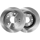 PM Auto Rear 200mm Brake Disc Rotors Replacement For 2006-2015 Honda Civic