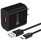 Quick Charge 3.0 Fast Charger for LG Stylo 4 5