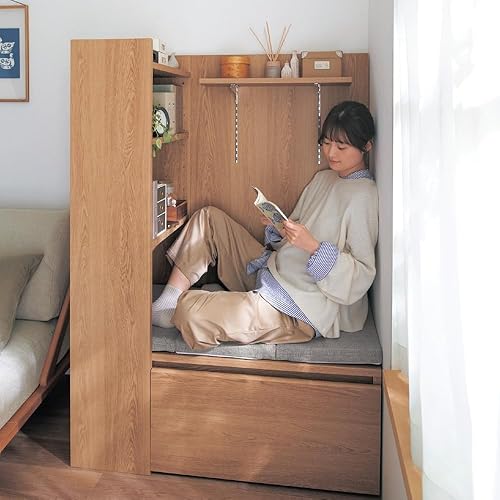 [ベルメゾン] 本棚 木製 収納 デスクにもなるヌック本棚 本棚・書架 - サムネイル 2