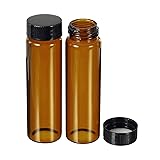 PATIKIL 40mL Reagent Media Bottle, 10 Pack Round