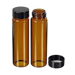 PATIKIL 40mL Reagent Media Bottle, 10 Pack Round