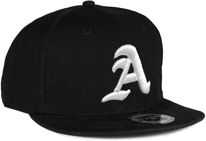 letter a baseball cap