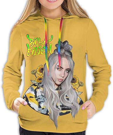 billie eilish women's sweatshirt