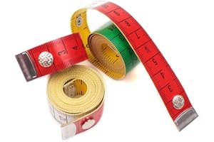1.5m Body Measuring Ruler Sewing Tailor Tape Measure Mini Soft Flat Ruler Centimeter Meter Sewing Measuring Tape Professional