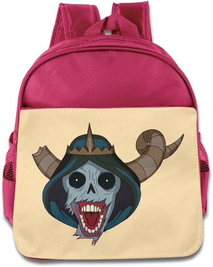 Customized Lich Head With Rims Fashions Kid's Backpack Travel Backpack