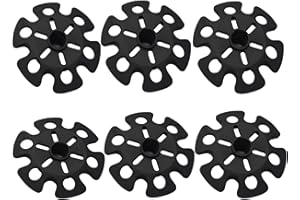 Walking Stick Tips, Replacement Rubber Tips for Walking Sticks, Trekking Pole Tips Baskets Hiking Pole Tips Feet Shock Absorp