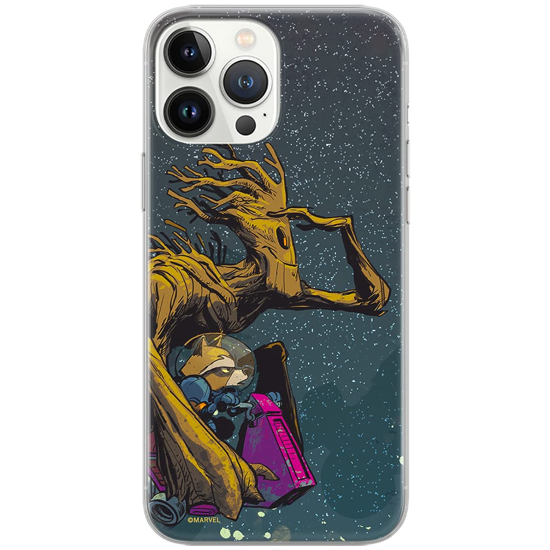 ERT GROUP mobile phone case for iPhone 13 PRO original and officially licensed Marvel pattern Guardians of the Galaxy 003 optimally adapted to the shape of the mobile phone, case made of TPU