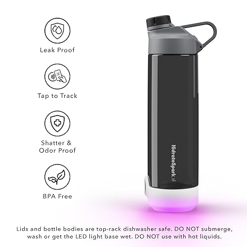 HidrateSpark TAP 24 oz 710 ml Tritan Plastic Smart Water