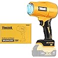 Electric Cordless Leaf Blower Dust Blower for DEWALT 20V Battery, High-Speed Motor Handheld Jet Fan Air Blower for Patio Cleaning, Lawn Care, Blowing Leaves and Dust (No Battery/Charger)