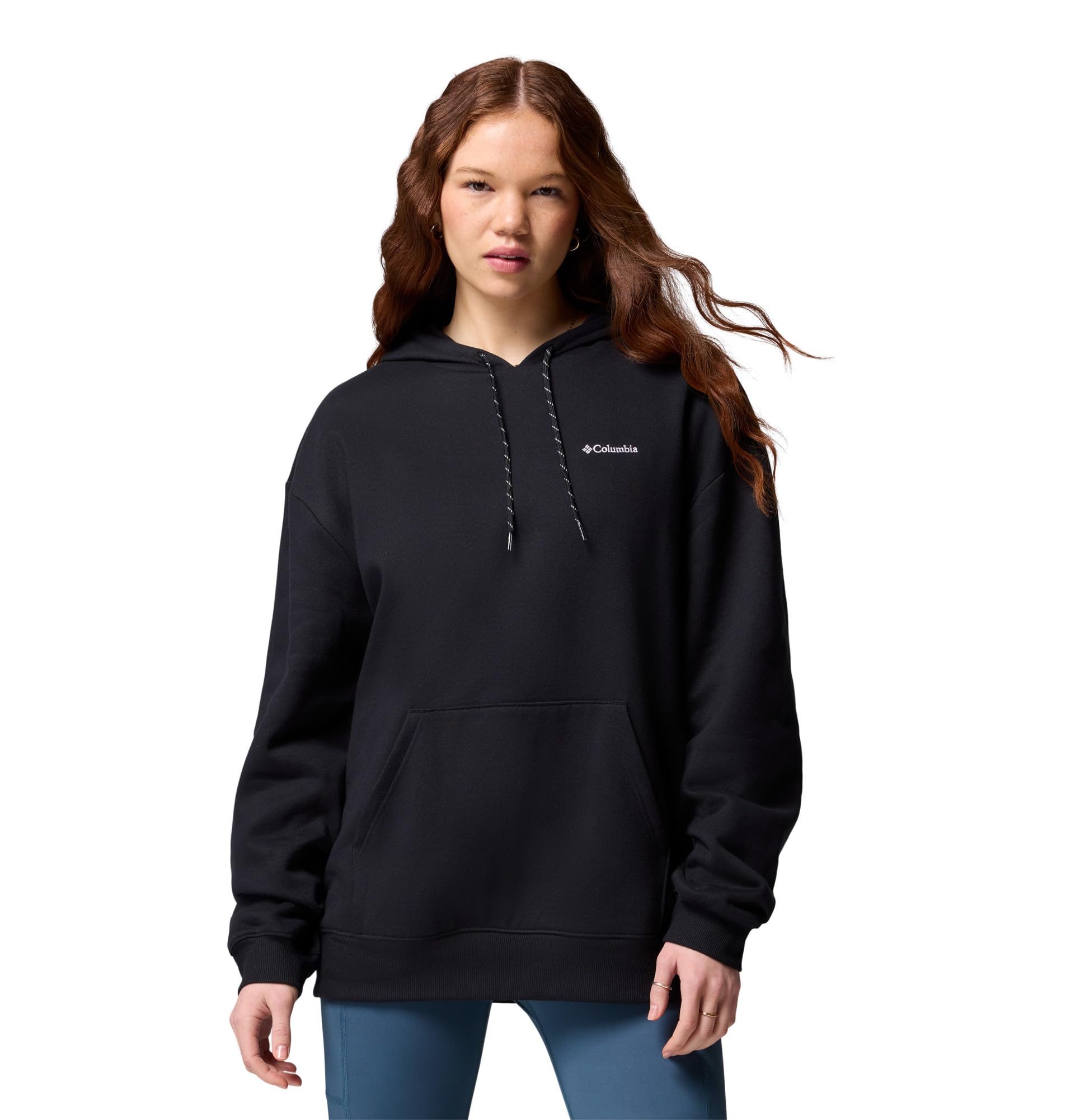 Columbia Womens Aldermore Hoodie, Black, 3X