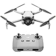 DJIXJ Mini 4 Pro Drone with RC-N2 Controller, 4K/60fps HDR Video; Smart Return to Home, Bundle