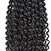 Synthetic Crochet Braids Hair Extension Marlybob Braiding Hair Crochet Kinky Curly Wavy Hair Mali bob Synthetic Hair Extensions 6Pcs/Set (8inch 1B)