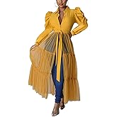 Womens Casual Shirt Dress Asymmetrical High Low Top Short Sleeve Bodycon Ruffle Tunic Blouse Shirt Tops Dresses