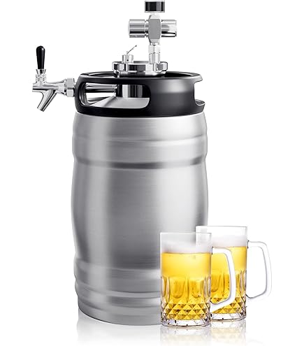 uKeg 128 fût pressurisé bière artisanale couleur cuivre