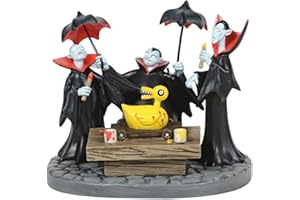 Department 56 Disney The Nightmare Before Christmas Village Accessories Vampire Brothers Prepare The Duck Toy Figurine, 3.42 Inch, Multicolor