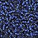 Miyuki Round Seed Beads Size 11/0 8.5g Metallic Emerald/Dk Sapphire