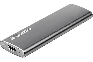 VERBATIM Verbatim 240GB Vx500 External SSD, USB 3.1 Gen 2, Graphite