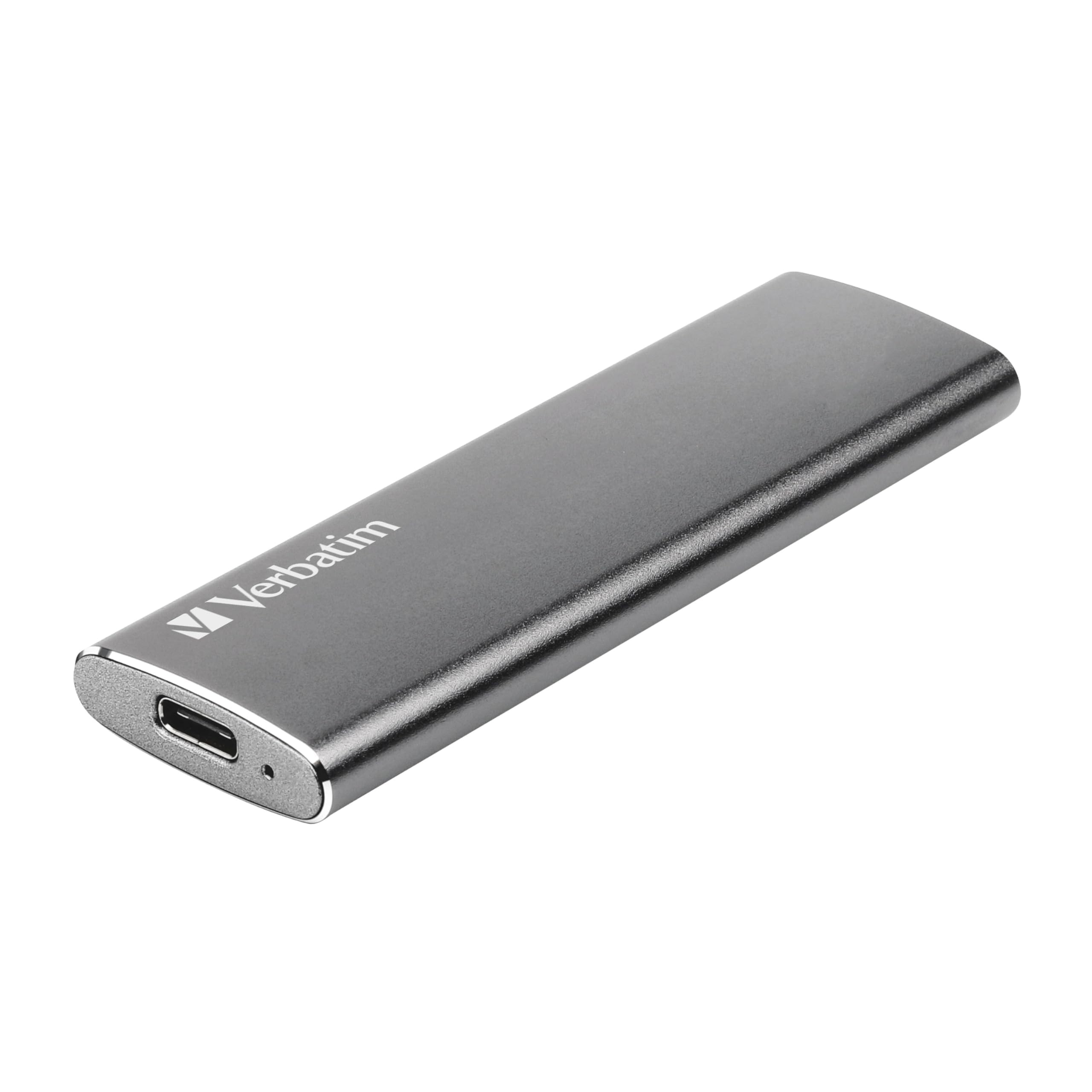 Verbatim Vx500 SSD - 240 GB - Space grey - 29 g - External SSD - USB 3.0 SSD - Lightweight SSD External - for Windows & Mac OS X - Portable Drive - USB-C - High-speed Flash-drive