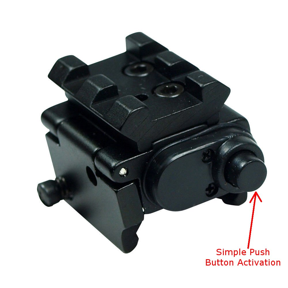 TACTICON Laser Sight Rifle Handgun Weaver or Picatinny Rail Red Dot Lazer Sight Pistol