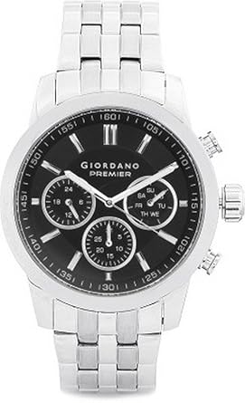 Giordano Chronograph Black Dial Mens Watch - P184-11