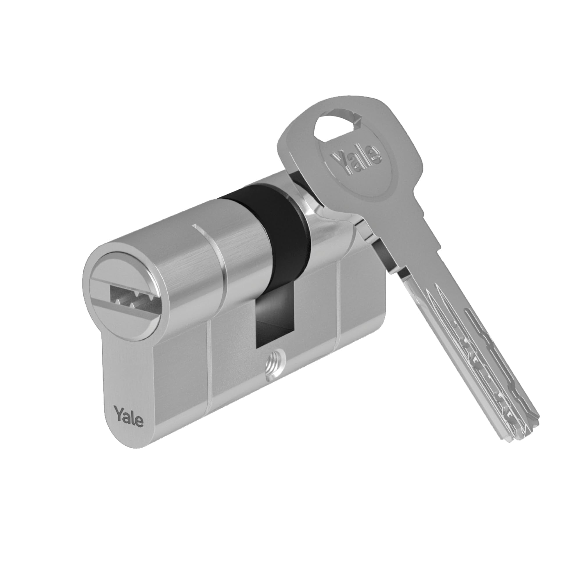 Yale YC2100 Double-Entry Lock Cylinder, YC2100 DB 40X50 NI