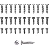 GM 30-Piece Interior | Exterior | Molding | Bezel | Engine Bay | Trim Screw | Hardware Kit Chrome #10 | FITS: Chevrolet, Buick, Oldsmobile, Pontiac, Cadillac, GMC Trucks A | B | C | D | E | F | G Body