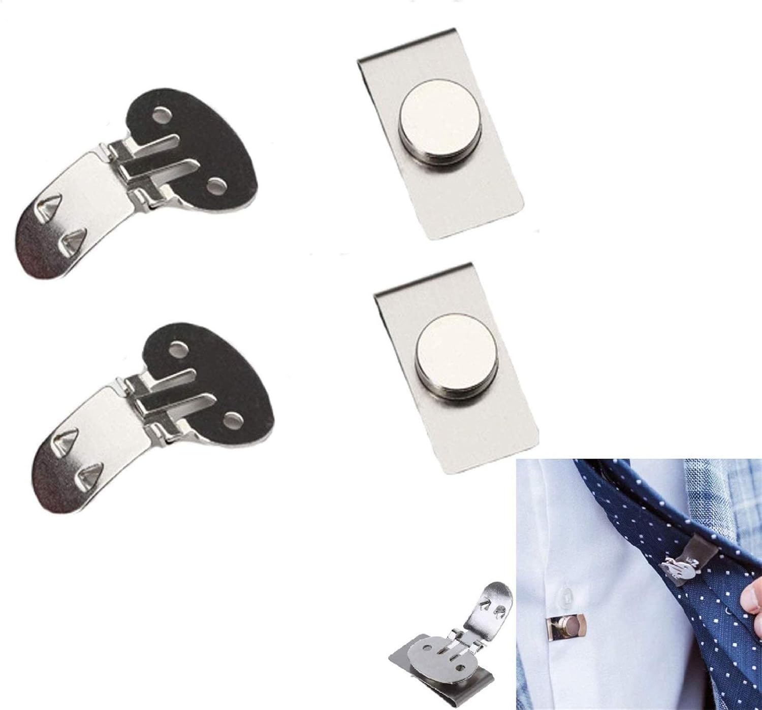 Tie Stay, Invisible Tie Stay,Tie Tie Clips for