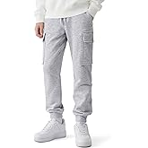 Auranso Boys Sweatpants Kids Athletic Cargo Pants Causal Joggers Workout Clothes with Pocket Drawstring