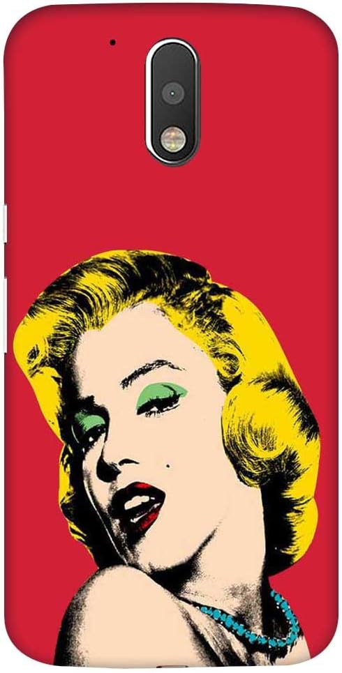CaseGuy Designer 3D Printed Hard Back Case Cover for Moto G4 :: Moto G4 Plus :: Moto G4+ (Beautiful Girl :: Madonna :: Babe :: Retro :: Vintage :: Comic)