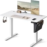 VASAGLE Electric Standing Desk 60x120cm 72-120cm 4 Memory Heights