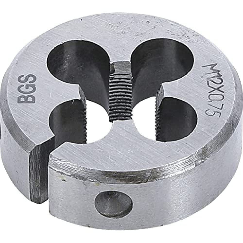 BGS 1900-M12X0.75-S | Threading Die | M12 x 0.75 x 38 mm