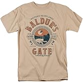 Dungeons and Dragons Baldurs Gate Resort Unisex Adult T Shirt