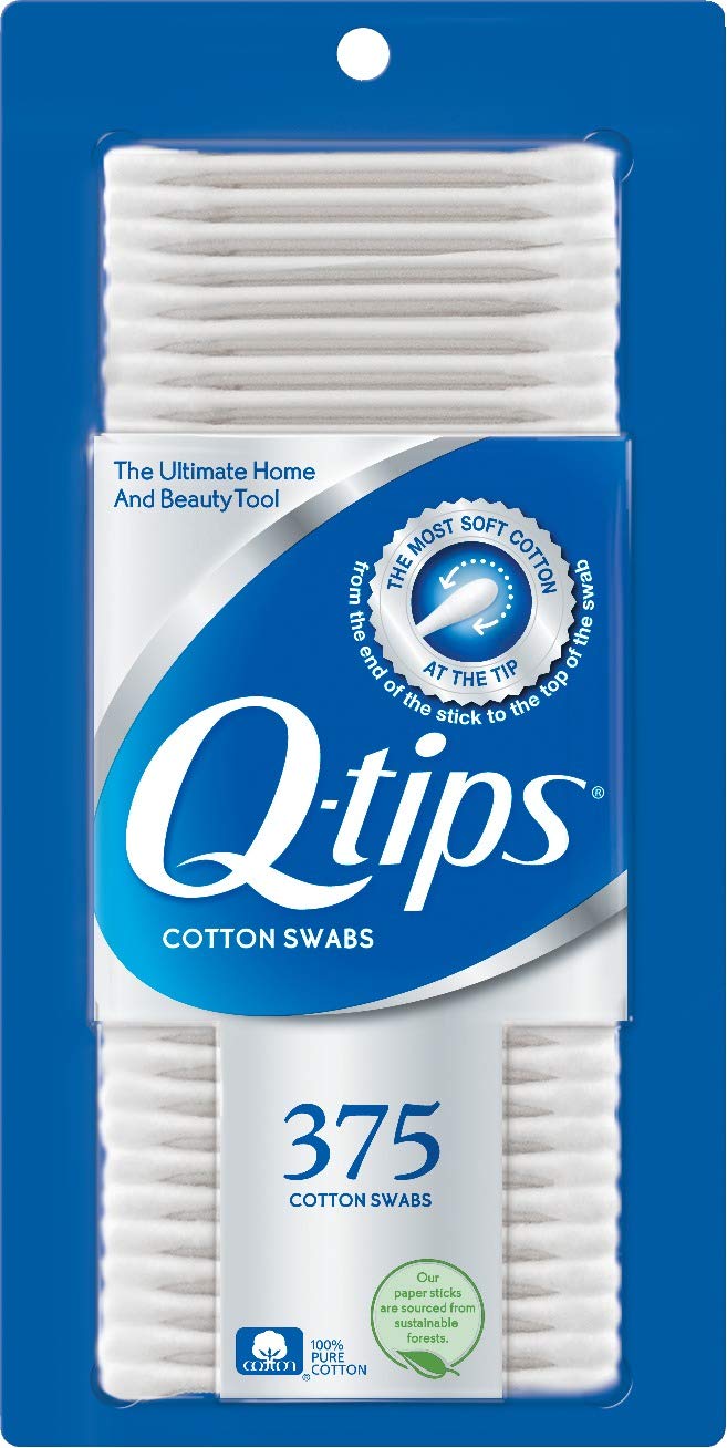 Qtips Cotton Swabs For Hygiene and Beauty Care Original Cotton Swab