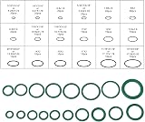 KALIONE 270 Pcs Green Rubber AC O Ring Kit Seal Gasket Assortment for Air view 2