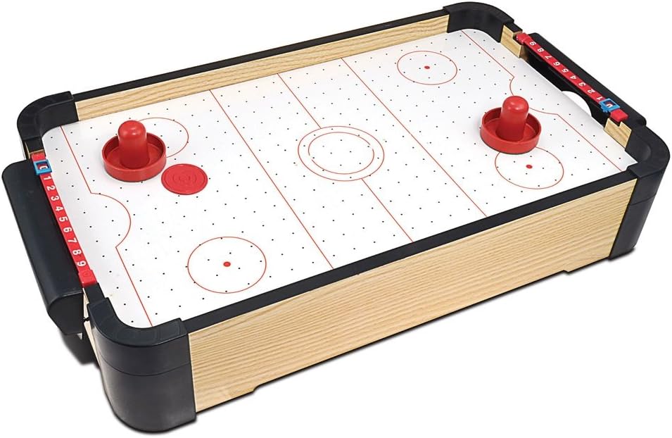 Amazon Com Ambassador 20 Wood Tabletop Air Hockey Batteries Not