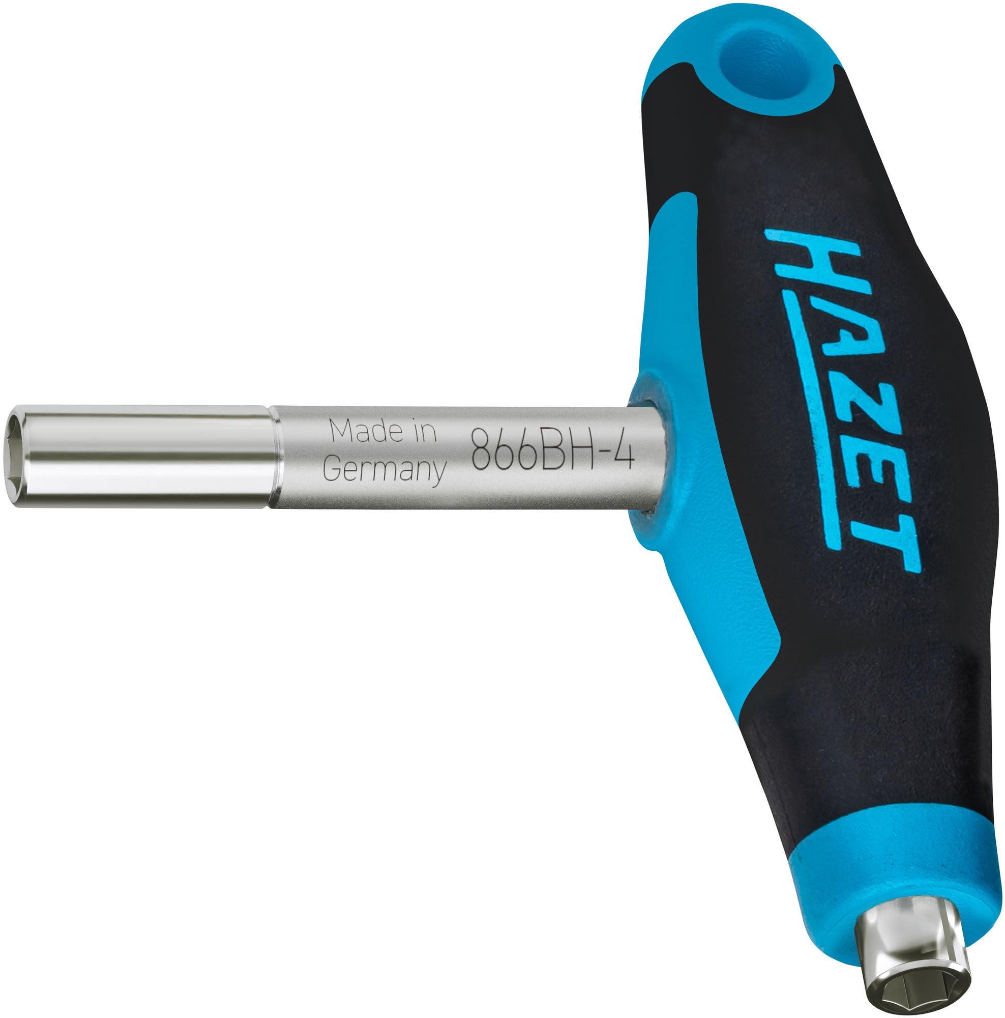 HAZET - Double Bit Holder 866BH-4 I Tool for Holding Bits/Screwdriver Bits I Universal, Practical, Efficient I Output: Hexagonal 6.3 (1/4 Inch) I Magnetic Force: 1000 g