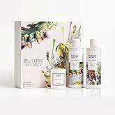 Future Society Floating Forest Luxury Home & Body Gift Set - Includes Body Wash, Body Lotion, & 2oz Scented Candle - Aquatic Floral with Notes of Bergamot, Freesia & Musk - Beauty Gifts for Women