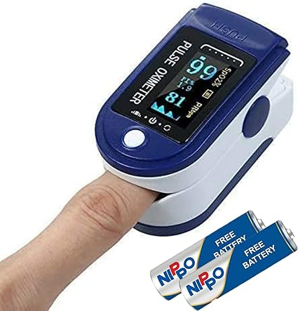 VELTIN Pulse Oximeter Fingertip Oxygen Saturation Monitor Fingertip Oxygen Meter, Pulse Rate (PR) with OLED Digital Display