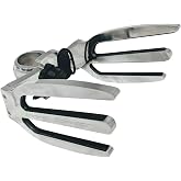 Krypt Towers Quick Release Wakeboard Tower Rack, Removes Wake Board Tower with Twist of Knob, Holds 2 x Boards, Includes Round Tubing Clamp - Polished, Black, Anodized