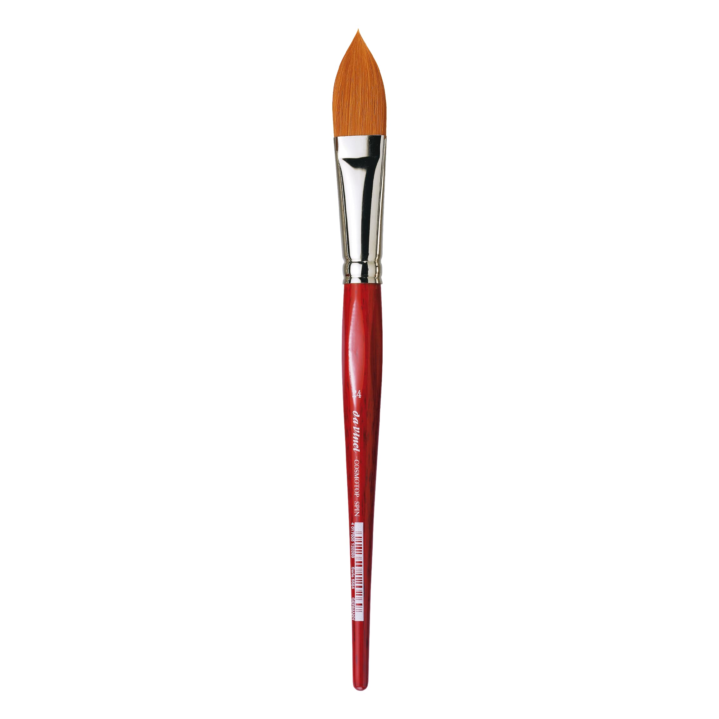 Da Vinci 5584 Series Water Colour Brush, Synthetic Fiber, Red, 28 x 2.2 x 30 cm — image 1