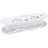 Wrights Products 1868764030 Classic Twist Cord 3/16" x12yd-White, White