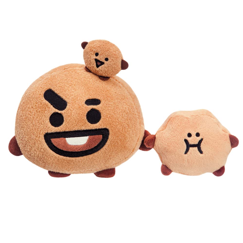 AURORA, BT21 Official Merchandise, SHOOKY Soft Toy, 12 cm