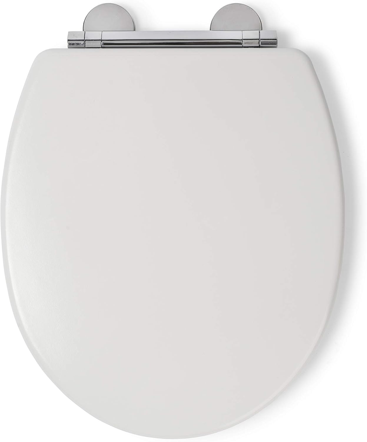 Croydex Lugano White Wooden Toilet Seat