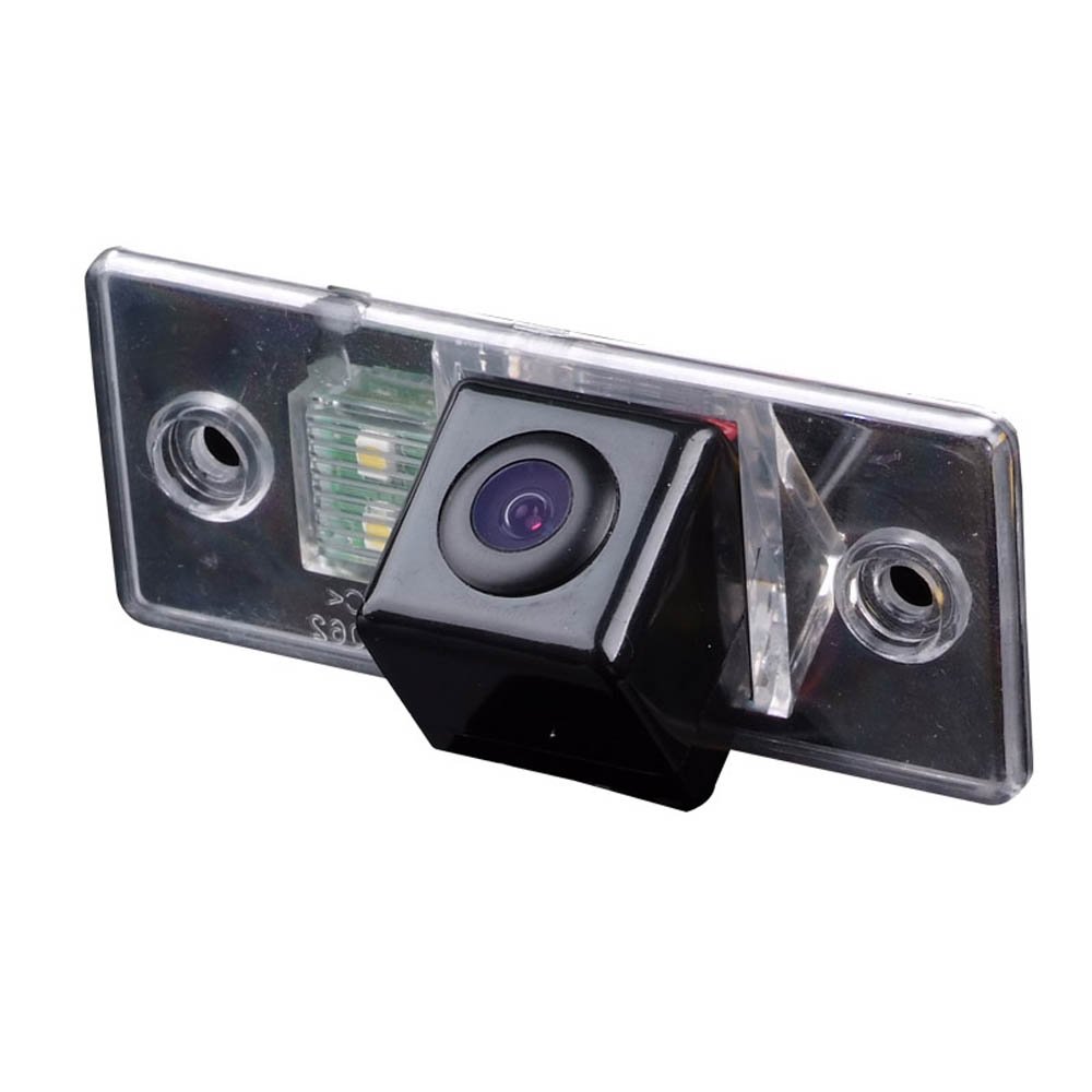 Waterproof Backup Camera Color Car Rear View Camera 170 Degree Viewing Angle License Plate with Night Vision Replacement for Tiguan Touareg Santana Golf 6 VI Passat Jetta Polo Skoda