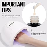 TOMICCA Rice White Gel Nail Polish 15ml Soak Off UV Gel Long Lasting view 5
