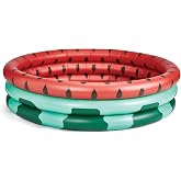 Inflatable Kiddie Pool, Blow Up Kid Swimming Pool for Backyard, Small Swim &amp; Splash for Kids - Watermelon, 5 Feet Wide